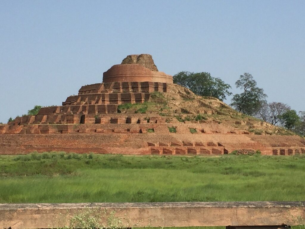 Exploring Architectural Marvel Of The Kesariya Stupa In Heart Of Bihar